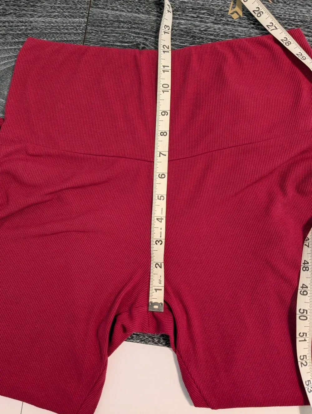 Thirdlove Lounge Ribbed Leggings in Red Large